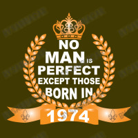 No Man Is Perfect Except Those Born In 1974 Accessory Pouches | Artistshot