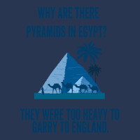 Why Are There Pyramids In Egypt They Were Too Heavy To Garry To Englan Men Denim Jacket | Artistshot