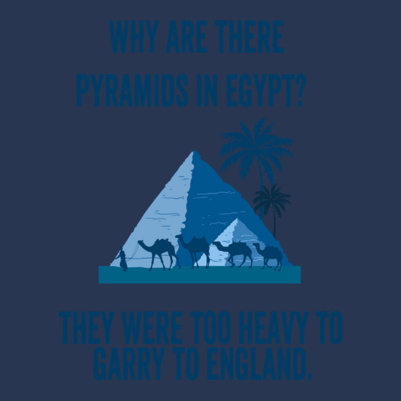 Why Are There Pyramids In Egypt They Were Too Heavy To Garry To Englan Men Denim Jacket | Artistshot