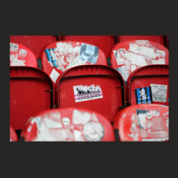 Asientos De La Tribuna Sur En El Riverside Stadium Ladies Fitted T-shirt | Artistshot