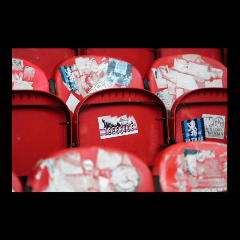 Asientos De La Tribuna Sur En El Riverside Stadium Cropped Hoodie by cm-arts | Artistshot