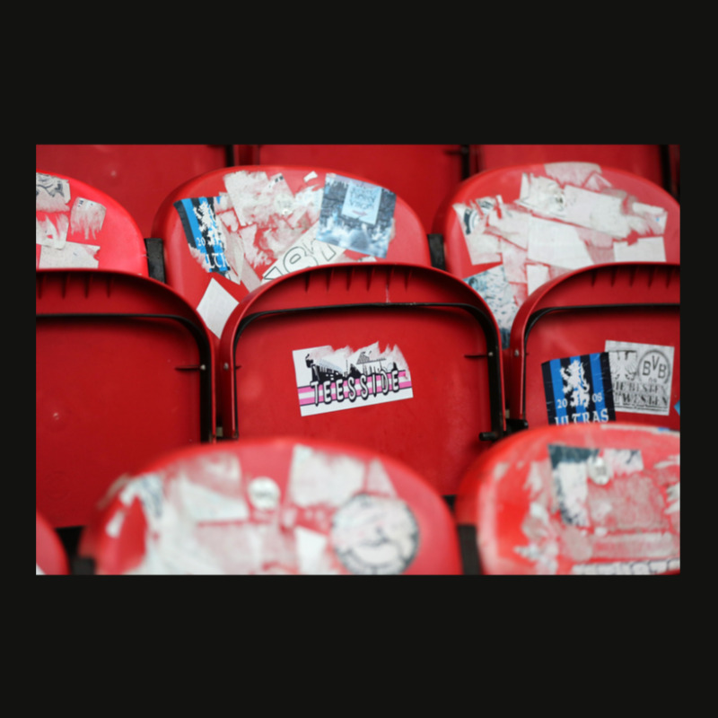 Asientos De La Tribuna Sur En El Riverside Stadium Scorecard Crop Tee by cm-arts | Artistshot