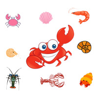 Crustaceancore Funny Sticker | Artistshot