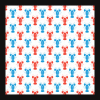 Crustaceancore Lobster Pattern Rectangle Patch | Artistshot