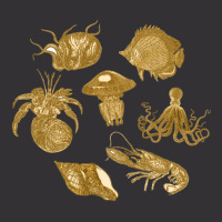 Golden Crustaceancore Vintage Short | Artistshot