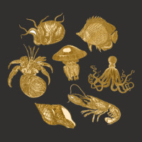 Golden Crustaceancore Champion Hoodie | Artistshot