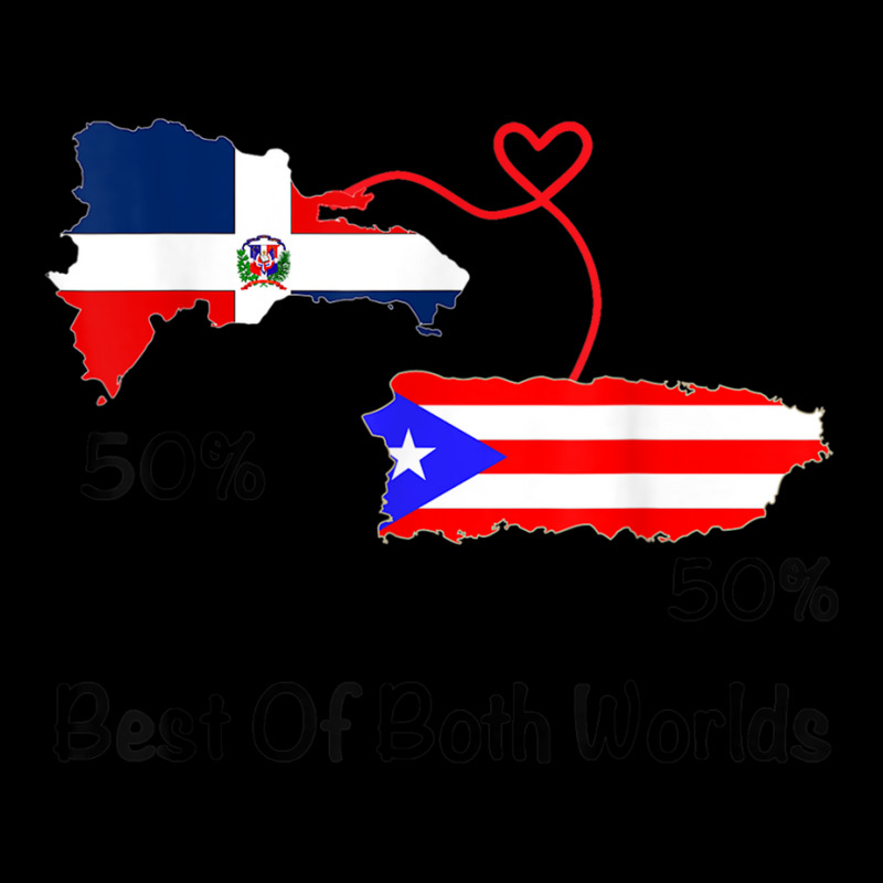 Half Puerto Rican Half Dominican Flag Map Combined Pr Rd Kids Cap by liqualyfu | Artistshot