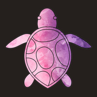 Sea Turtle Purple Watercolor Tank Top | Artistshot