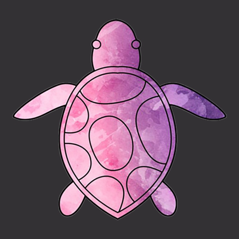 Sea Turtle Purple Watercolor Vintage Hoodie | Artistshot