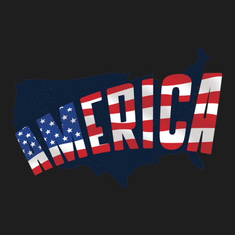 America Usa Map Classic T-shirt | Artistshot