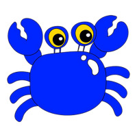 Blue Crab Sticker | Artistshot