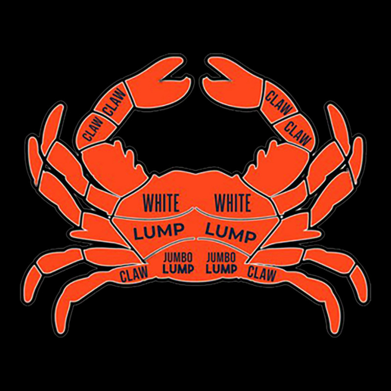 Crab Butcher Diagram Crustaceancore Crab Meat Humor Funny D Pun Great  Zipper Hoodie | Artistshot