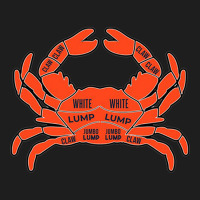 Crab Butcher Diagram Crustaceancore Crab Meat Humor Funny D Pun Great  Classic T-shirt | Artistshot