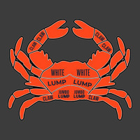 Crab Butcher Diagram Crustaceancore Crab Meat Humor Funny D Pun Great  Men's Polo Shirt | Artistshot