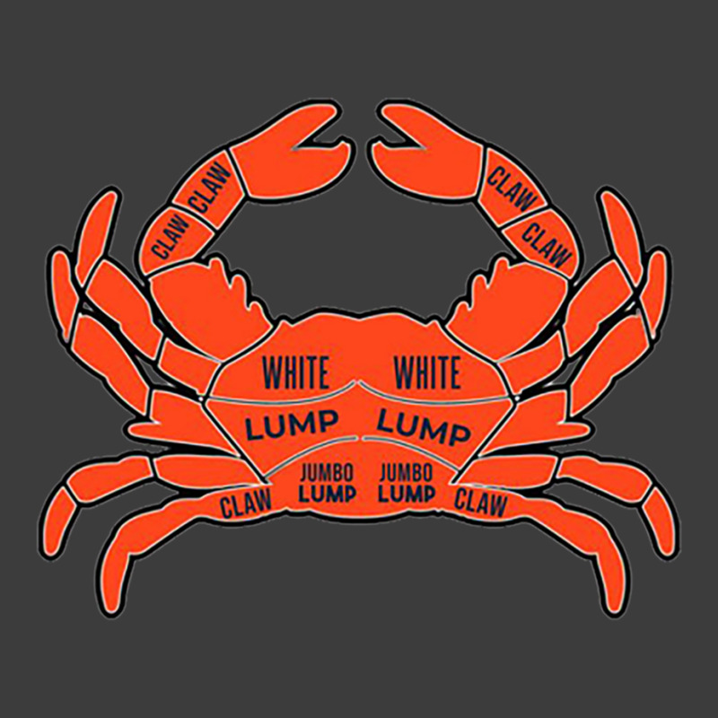 Crab Butcher Diagram Crustaceancore Crab Meat Humor Funny D Pun Great  Men's Polo Shirt | Artistshot