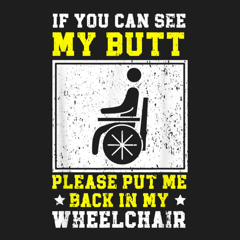 Wheelchair Handicap Amputee Disability Paraplegic T Shirt Classic T-shirt by cm-arts | Artistshot