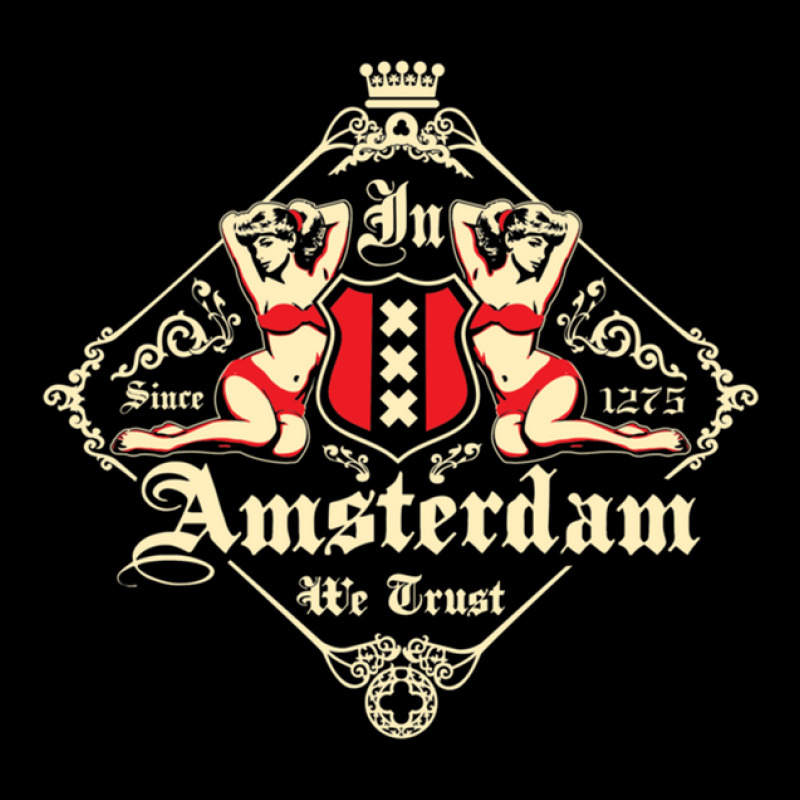 In Amsterdam We Trust Long Sleeve Shirts by SteveHunter | Artistshot