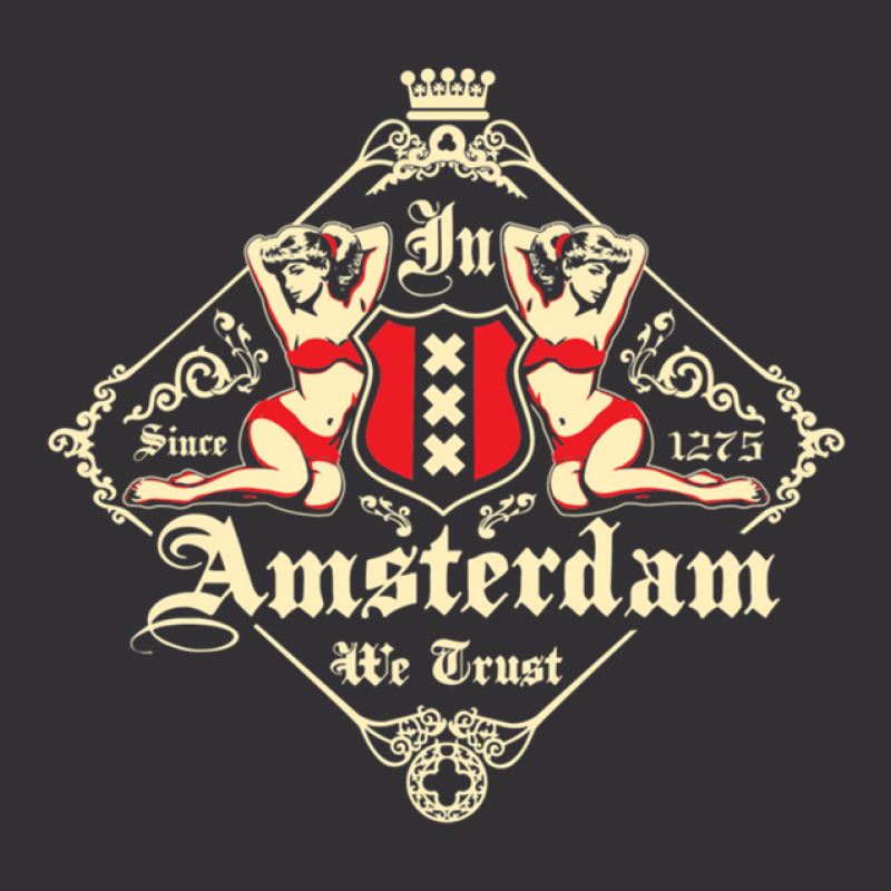 In Amsterdam We Trust Vintage Hoodie And Short Set by SteveHunter | Artistshot