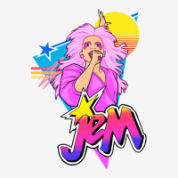 Jem 80s Style Art Adjustable Cap | Artistshot