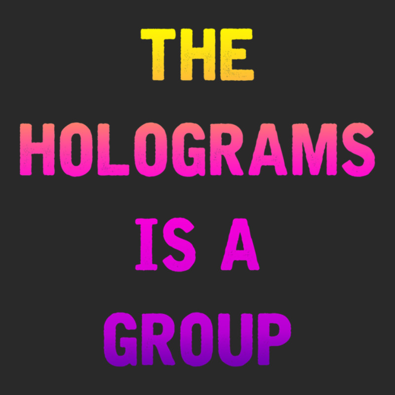 The Holograms Is A Group Printed hat by KIJANAOHNSON | Artistshot