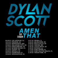 Dylan Scott Amen To That Tour 2022 V-neck Tee | Artistshot