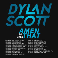 Dylan Scott Amen To That Tour 2022 Round Patch | Artistshot