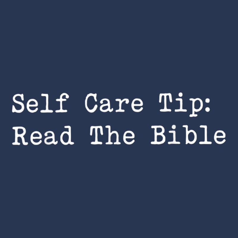 Self Care Tip Read The Bible Men Denim Jacket | Artistshot