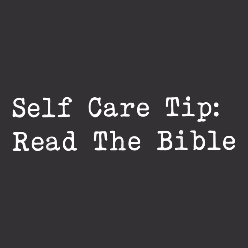 Self Care Tip Read The Bible Vintage Hoodie And Short Set | Artistshot