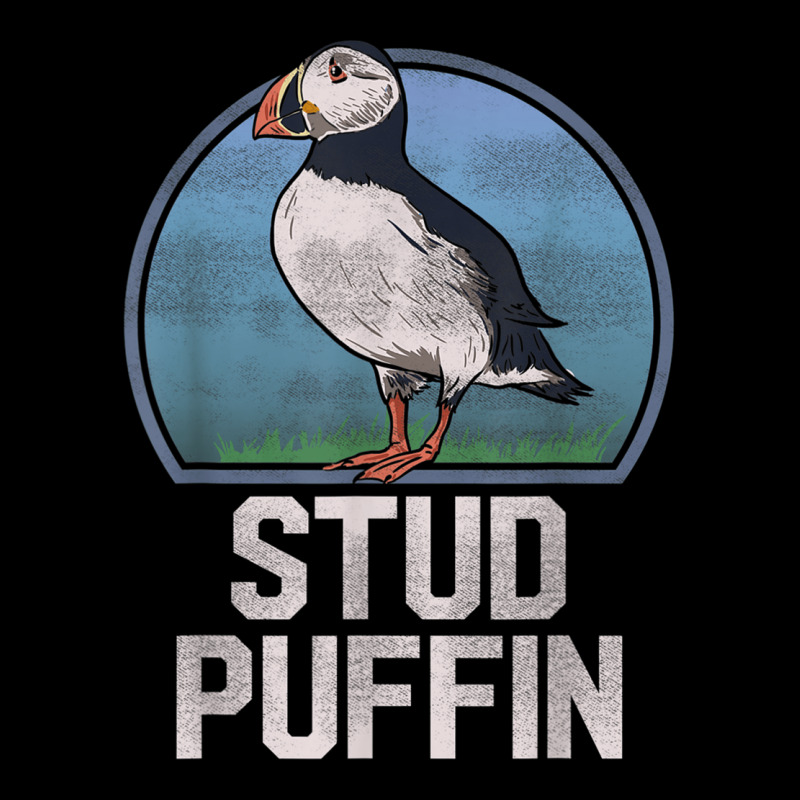 Stud Puffin Funny Seabird Animal Lover Stud Muffin T Adjustable Cap by StaceyKerry | Artistshot