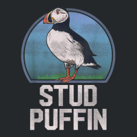 Stud Puffin Funny Seabird Animal Lover Stud Muffin T Crewneck Sweatshirt | Artistshot