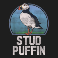 Stud Puffin Funny Seabird Animal Lover Stud Muffin T Classic T-shirt | Artistshot