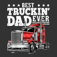 Best Truckin Dad Ever Big Rig Trucker Father's Day Gift Men Baby Bodysuit | Artistshot