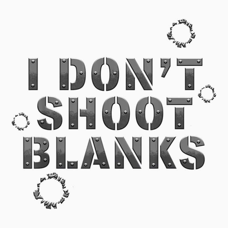 I Dont Shoot Blanks Baby Shower Dad Est 2022 Gender Reveal T-Shirt by SparkleTzeremes | Artistshot