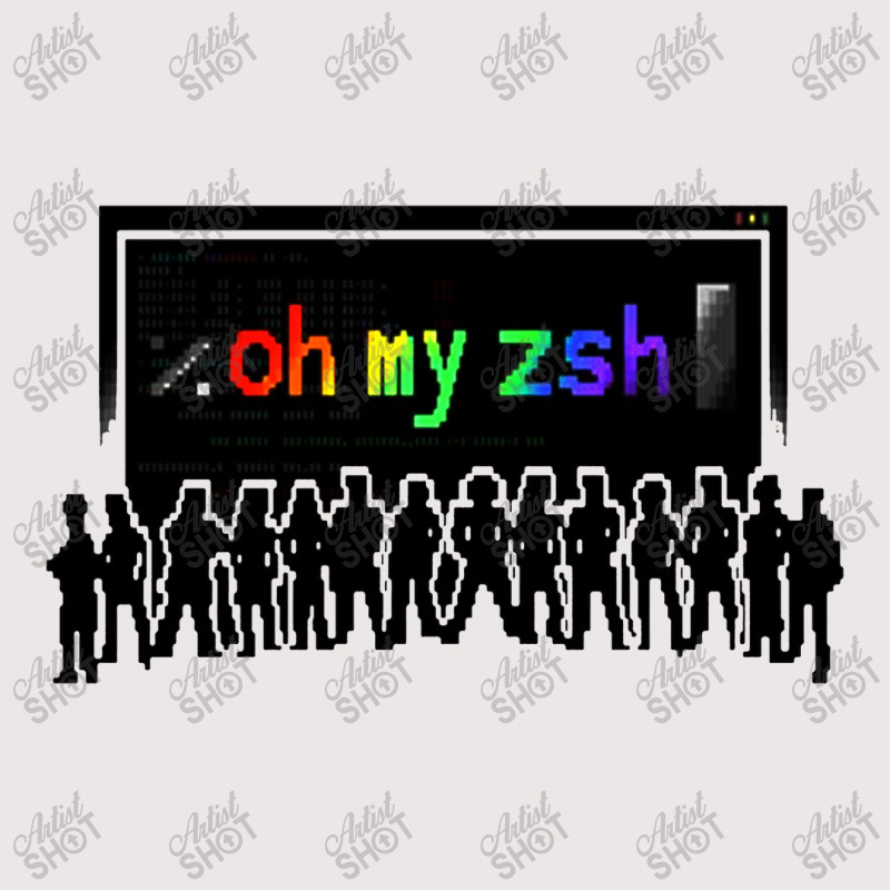 Oh My Zsh Pocket T-Shirt by Fresco | Artistshot