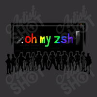 Oh My Zsh Vintage Hoodie | Artistshot