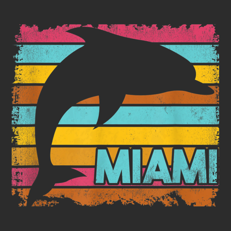 Miami Resident Vintage Dolphin Silhouette Souvenir Gift Exclusive T-shirt | Artistshot