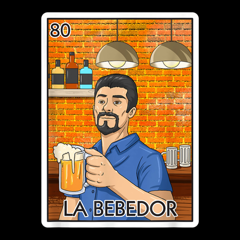 La Bebedor Gift The Man Drinker Card Mexican Lottery Adjustable Cap by CruzChapman | Artistshot