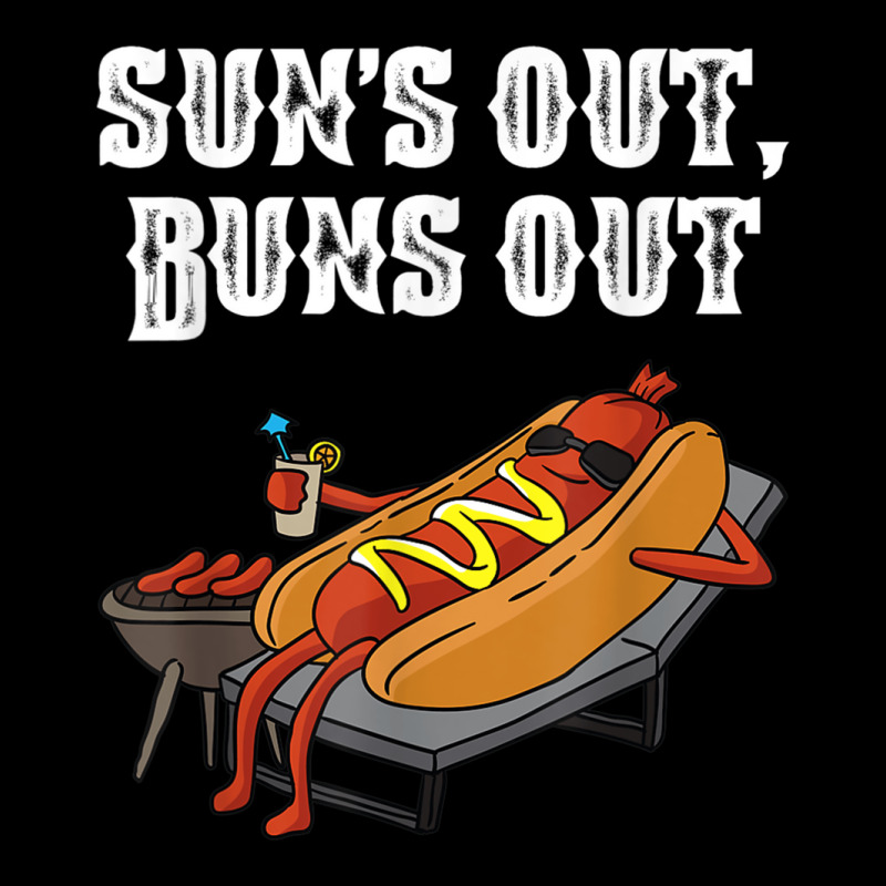 Suns Out Hot Dog Buns Out Funny Sausage Bbq Food Lover Gift Maternity Scoop Neck T-shirt by StaceyKerry | Artistshot