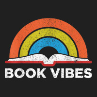 Vintage Retro Book Vibes Rainbow Gift For Reading Lovers Ladies Polo Shirt | Artistshot