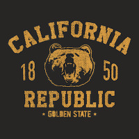 California Republic Bear Cali State West Central Coast Ladies Fitted T-shirt | Artistshot