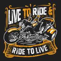 Live To Ride  Ride To Live Cool Triker Trike Bike Ladies Polo Shirt | Artistshot