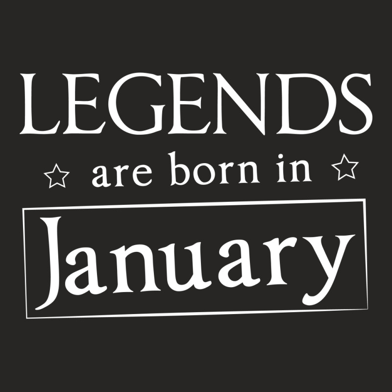 Legends Are Born In January Birthday Gift T Shirt Ladies Fitted T-shirt | Artistshot
