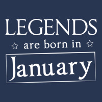 Legends Are Born In January Birthday Gift T Shirt Ladies Denim Jacket | Artistshot