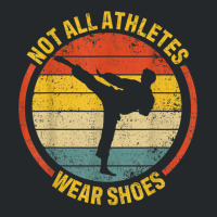 Material Arts Not All Athletes Wear Shoes In Karate Jujitsu Crewneck Sweatshirt | Artistshot