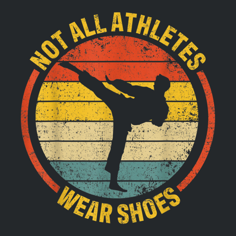 Material Arts Not All Athletes Wear Shoes In Karate Jujitsu Crewneck Sweatshirt by HailieKey | Artistshot