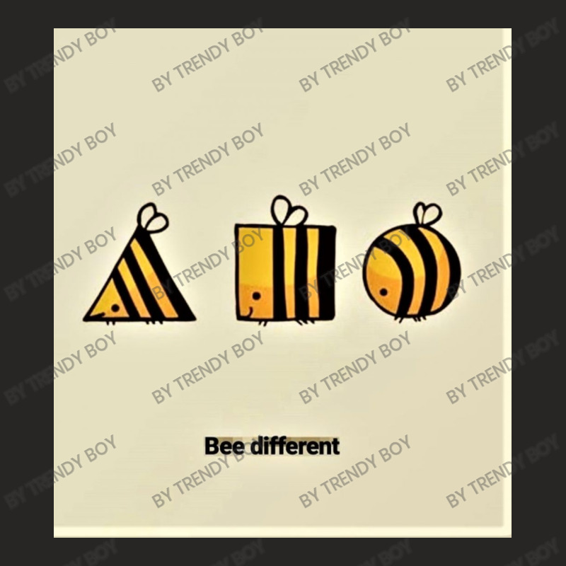 Bee Different Ladies Fitted T-Shirt by Trendy boy | Artistshot