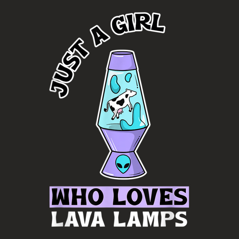 Just A Girl Who Loves Lava Lamps Ladies Fitted T-Shirt by JaronKennedy | Artistshot