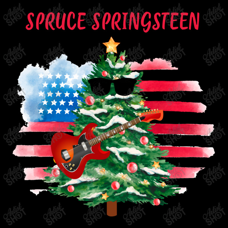 Spruce Springsteen Cropped Hoodie | Artistshot