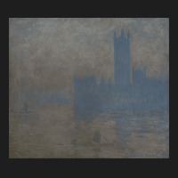 London Parliament Claude Monet Classic T-shirt | Artistshot