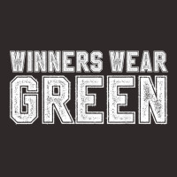 Winners Wear Green Color War Camp Team Game Competition Racerback Tank | Artistshot